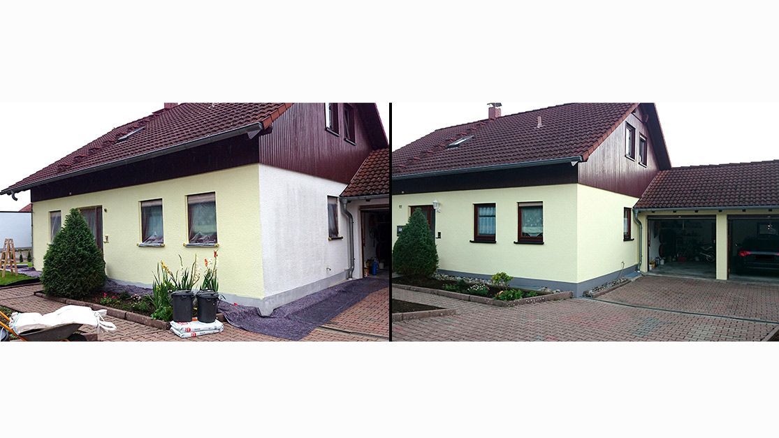 Fassade 2 (vorher/nachher)